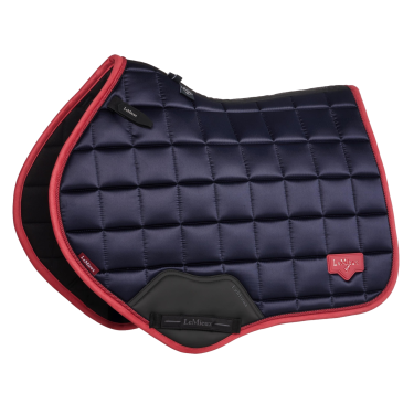 Tapis LeMieux Loire Classic Close Contact Square Marine / cranberry Bleu marine