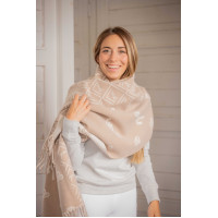 Écharpe Pénélope Lana Beige / écru