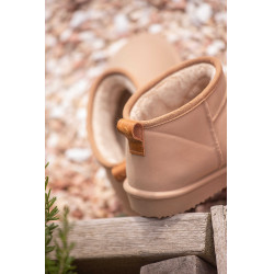 Mini-boots Pénélope Camel Marron