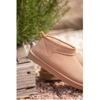 Mini-boots Pénélope Camel Marron