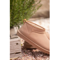 Mini-boots Pénélope Camel Marron