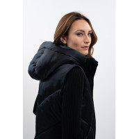 Doudoune sans manches Harcour Auxane Noir Doudoune sans manches Harcour Auxane Noir