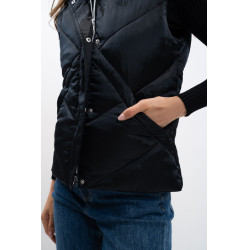Doudoune sans manches Harcour Auxane Noir Doudoune sans manches Harcour Auxane Noir