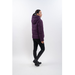 Parka courte Harcour Adele Noir / violet foncé Parka courte Harcour Adele Noir / violet foncé