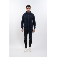 Sweat technique zippé Harcour Aron Marine Bleu marine Sweat technique zippé Harcour Aron Marine Bleu marine