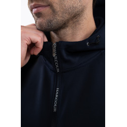 Sweat technique zippé Harcour Aron Marine Bleu marine Sweat technique zippé Harcour Aron Marine Bleu marine