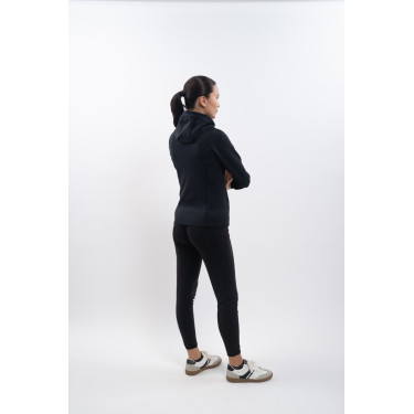 Sweat technique zippé Harcour Ava Noir