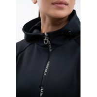Sweat technique zippé Harcour Ava Noir