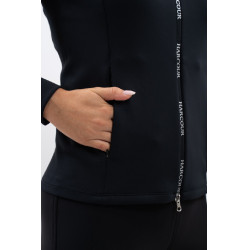 Sweat technique zippé Harcour Ava Noir