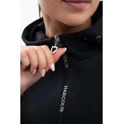 Sweat technique zippé Harcour Ava Noir