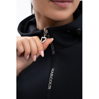Sweat technique zippé Harcour Ava Noir