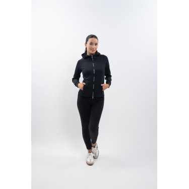 Sweat technique zippé Harcour Ava Noir
