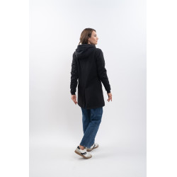 Veste longue Harcour Abby Noir Veste longue Harcour Abby Noir