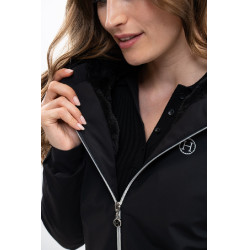 Veste longue Harcour Abby Noir Veste longue Harcour Abby Noir