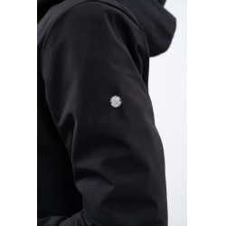 Veste longue Harcour Abby Noir Veste longue Harcour Abby Noir