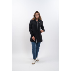 Veste longue Harcour Abby Noir Veste longue Harcour Abby Noir