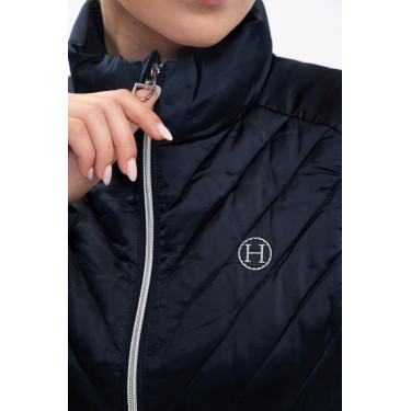 Veste sans manches Harcour Agnes Marine Bleu marine