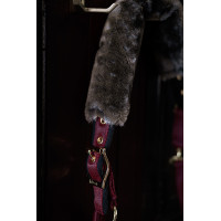 Licol Bucas Show-Line Bordeaux / noir