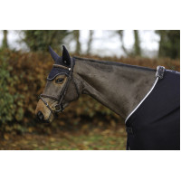 Bonnet anti-mouches Bucas Show-Line anti-bruit Marine / gris Bleu Bonnet anti-mouches Bucas Show-Line anti-bruit Marine / gris Bleu
