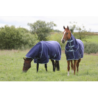 Couverture Bucas Atlantic Exclusive et couvre cou Marine / bleu