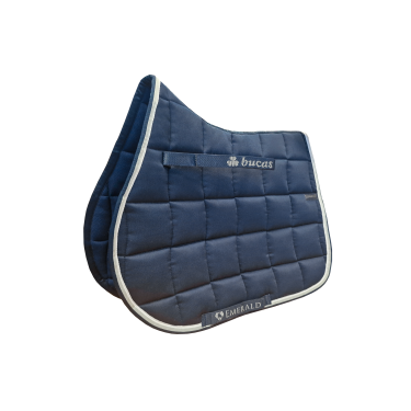 Tapis de selle Bucas Emeraude Marine Bleu marine