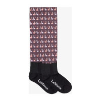 Chaussettes Harlow Mini LeMieux Froostie Poney imprimé Blue topaz Chaussettes Harlow Mini LeMieux Froostie Poney imprimé Blue topaz