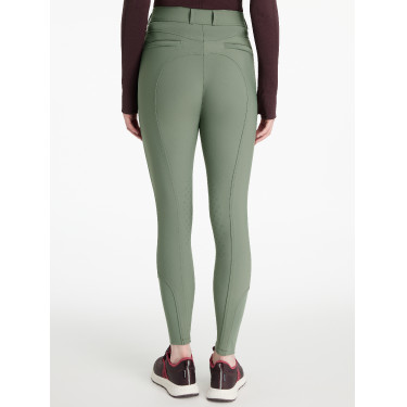 Pantalon LeMieux grip genoux Isabelle femme Rosemary Vert