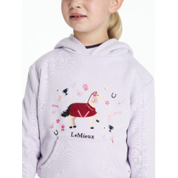 Sweat à capuche Mini LeMieux Romi Lilac Violet