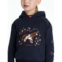 Sweat à capuche Mini LeMieux Romi Marine Bleu marine Sweat à capuche Mini LeMieux Romi Marine Bleu marine