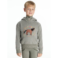 Sweat à capuche Mini LeMieux Romi Rosemary Vert