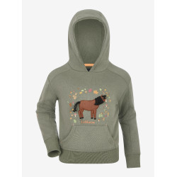 Sweat à capuche Mini LeMieux Romi Rosemary Vert Sweat à capuche Mini LeMieux Romi Rosemary Vert