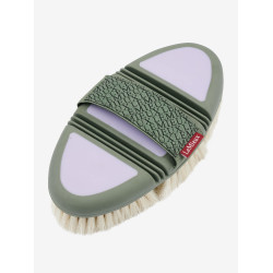 Brosse douce poils de chèvre Flexi LeMieux Lilac Violet Brosse douce poils de chèvre Flexi LeMieux Lilac Violet