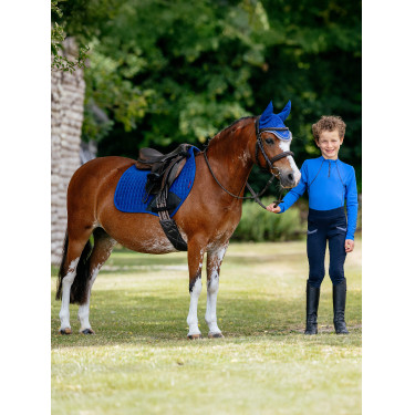 Tapis Mini LeMieux Suede Jump Square Bleu benetton