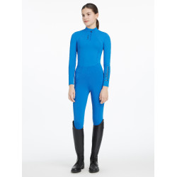 Base Layer LeMieux Young Rider Classique manches longues Bleu benetton