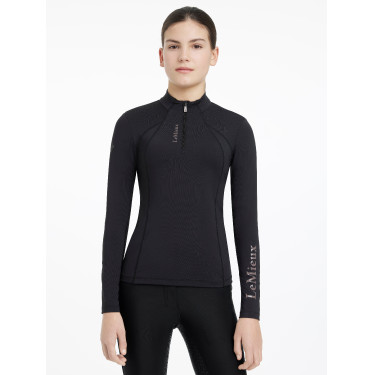 Base Layer LeMieux Young Rider Classique manches longues Noir