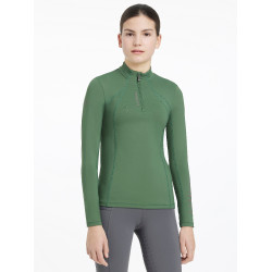 Base Layer LeMieux Young Rider Classique manches longues Vert hunter