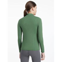 Base Layer LeMieux Young Rider Classique manches longues Vert hunter