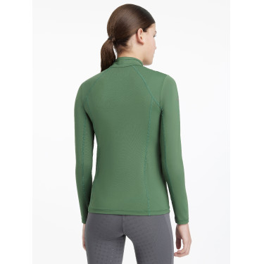 Base Layer LeMieux Young Rider Classique manches longues Vert hunter