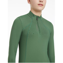 Base Layer LeMieux Young Rider Classique manches longues Vert hunter