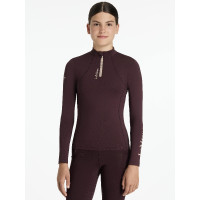 Base Layer LeMieux Young Rider Classique manches longues Bleu benetton