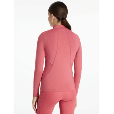 Base Layer LeMieux Young Rider Classique manches longues Cranberry Rose