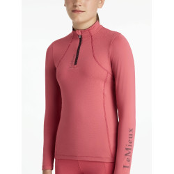Base Layer LeMieux Young Rider Classique manches longues Cranberry Rose