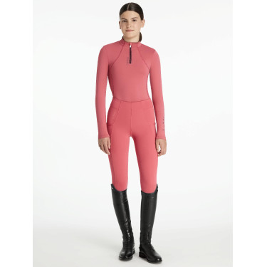 Base Layer LeMieux Young Rider Classique manches longues Cranberry Rose