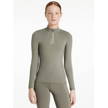 Base Layer LeMieux Young Rider Classique manches longues Rosemary Vert