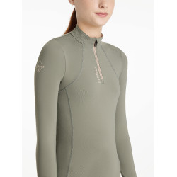 Base Layer LeMieux Young Rider Classique manches longues Rosemary Vert
