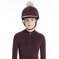 Toque à pompom LeMieux amovible Classique Noir