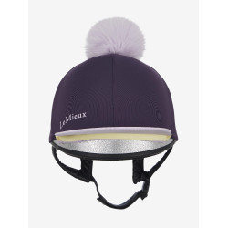 Toque à pompom LeMieux amovible Classique Juniper Violet