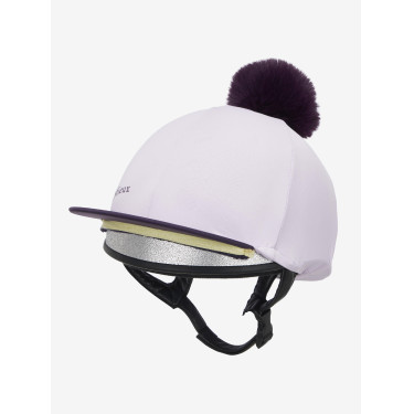 Toque à pompom LeMieux amovible Classique Lilac Violet