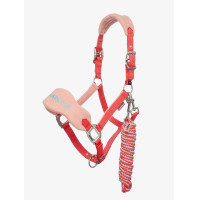 Licol et longe LeMieux Vogue Harlow Coral Crush