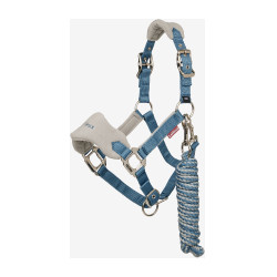 Licol et longe Mini LeMieux Vogue Bleu ice